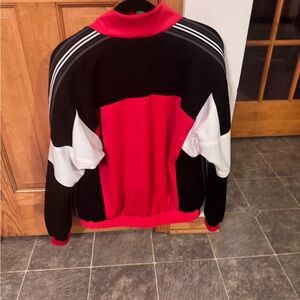 Burberry Red and Black Jacket